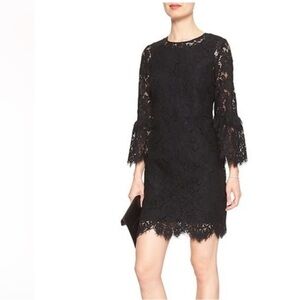Ann Taylor Black lace dress 12T